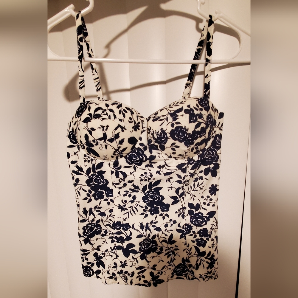Floral Bustier